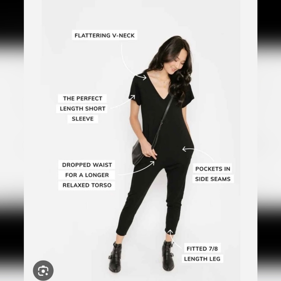 Smash+Tess Black Women's Romper - Picture 2 of 5